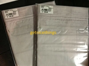 Nuevo par (2) fundas Yves Delorme Triomphe King lavanda púrpura claro satén - Imagen 1 de 14