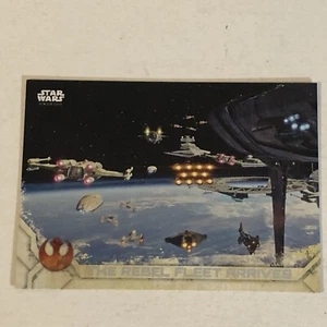 Rogue One Trading Card Star Wars #60 Rebel Fleet Arrives - Picture 1 of 2