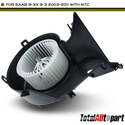 Motor soplador HVAC con control manual de temperatura para Saab 9-3x 9-3 2003-2011 Foto 1 de 4