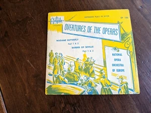 National Opera Orchestra – Overtures Of The Operas Royale EP 185 7" 45 rpm - Picture 1 of 4