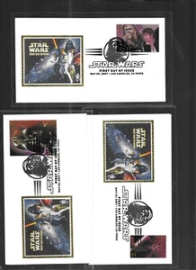 STAR WARS COLLECTIONOF 14 2007 COLORANO FIRST DAY COVERS, LOS ANGLES POTMARK - Picture 1 of 1
