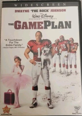 The Game Plan Disney DVD Dwayne The Rock Johnson 2007 Widescreen  - Image 1 of 4