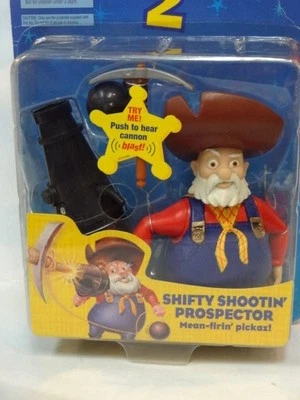 RARE Mattel 99 Disney Pixar Toy Story Shifty Shootin' Prospector Stinky Pete MOC - Image 1 of 2