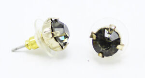 New Simulated Gold Faceted Acrylic Stone Stud Earrings ( 7 styles ) #E1259