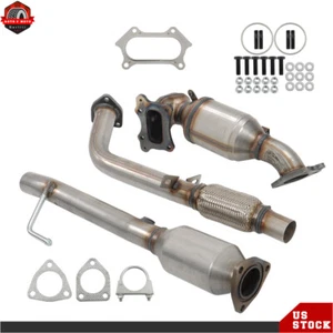 Catalytic converter Set For 2013-2017 Honda Accord 2.4L Front Manifold & Rear - Picture 1 of 14