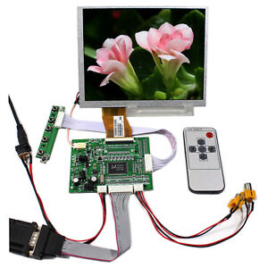 VGA AV LCD Controller Board VS-TY5060-V1 7" 800x600 A070SN01 LCD Screen
