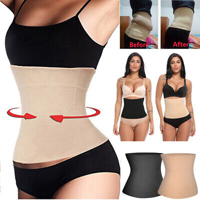 Postpartum Belly Recovery Belts Girdle Tummy Tuck Band Waist Trainer Body Shaper • 12.79£