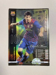 2011-12 Panini WCCF Lionel Messi Refractor Card MVP Barcelona Miami - Picture 1 of 2