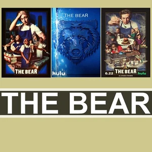 The Bear 2024 Poster A4 A3 A5 Drucke Kunst TV Show Poster Komödie - Bild 1 von 6