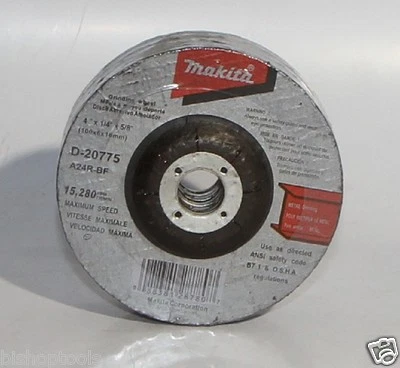 Makita D-20775 4" Metal Grinding Wheel Pack of 5 - Image 1 of 2