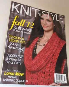 RARE - Knit 'N Style Magazine October 2012 Issue 181 - Imagen 1 de 1