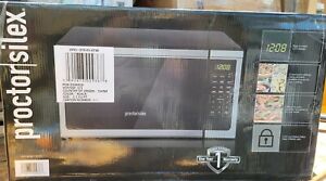 💥 Proctor Silex 1.1 cu ft 1000 Watt Microwave Oven - Stainless Steel Brand May