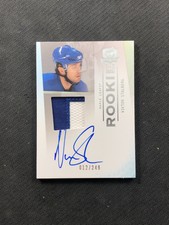 2009-10 UPPER DECK THE CUP VIKTOR STALBERG ROOKIE AUTO PATCH SILVER #ed 12/249