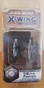 Star Wars X-Wing Miniatures Game Tie/FO Fighter Expansion Pack by Fantasy Flight - Picture 1 of 3