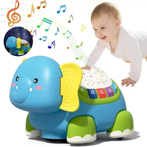 Baby Elektrisch Spielzeug ab 1 Jahr mit Musik & Licht, Kinder Elefant Spielzeug - Bild 1 von 16