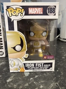 Funko Pop Marvel Iron Fist (gold) Ox Previews Exclusive #188 - Picture 1 of 6