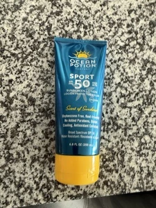 Ocean Potion Sunscreen Tanning Lotion 50 SPF Water Resistant 6.8 oz - Picture 1 of 5