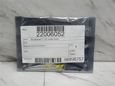 Thermal Print Head PrintHead 3" UC. METTLER TOLEDO #22006052, PACT S. IMPACT M. - Image 1 of 2