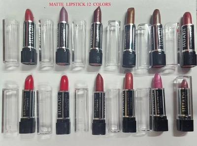 CHOOSE QUANTITY-"VITAMIN E" CRYSTAL CASE ASSORTED MATTE COLOR  LIPSTICKS - Image 1 of 3