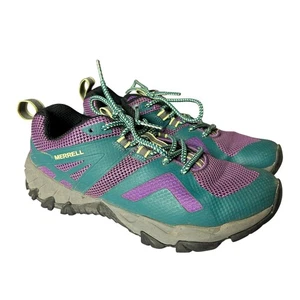 Merrell Womens Sz 7 Royal Blue & Dragonfly Purple Hiking Sneakers Outdoors - Picture 1 of 6