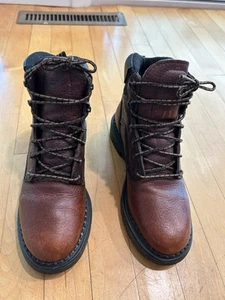 Red Wing 1626 EH gepolsterter Kragen braun Leder Damen weiche Zehenpartie Stiefel Gr. 7B - SCHÖN - Bild 1 von 14