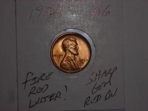 wheat penny 1950S LINCOLN CENT GEM RED BU 1950-S GEM FIRE RED UNC LUSTER LOT #6 - Picture 1 of 3