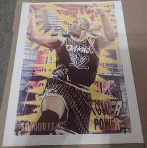 SHAQUILLE O'NEAL ORLANDO MAGIC TOWER OF POWER💥 8.5x11 ULTRA GLOSSY ART POSTER - Picture 1 of 10