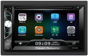 Power Acoustik PD-620HB Double-DIN Touchscreen DVD/CD Receiver - Picture 1 of 9