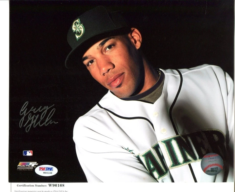 Greg Halman Mariners Signed Autographed 8 X 10  PSA W96168 29560 - Image 1 of 1