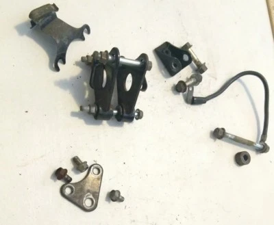 1977 Honda CB360T COMPLETE MOTOR MOUNTS mounting hardware brackets bolts Foto 1 de 4