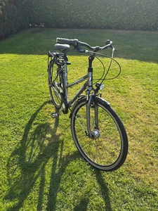 Trekkingrad Herren Hersteller Rabeneick, Silber, 55er Rahmen Top Zustand - Bild 1 von 7