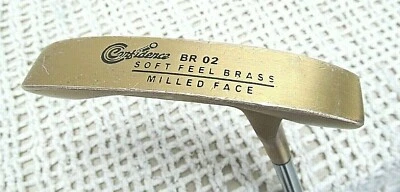 CONFIDENCE BP-02 Soft Feel Brass Milled Face Putter 34" RH ~ Firm Steel Shaft  - Image 1 of 4