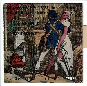 Colette RENARD Disque 45T EP LES FILLES DE LA ROCHELLE -VOGUE 7441 Languette - Picture 1 of 3