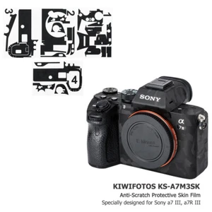 Anti-Scratch 3M Camera Skin Protector Film Cover fr Sony A7III A7RIII A7M3 A7RM3 - Picture 1 of 10