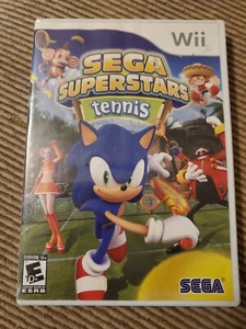 Sega Superstars Tennis Nintendo Wii Complete - Picture 1 of 11