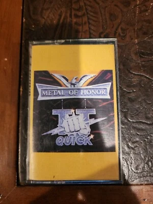 TT Quick  ~ Metal Of Honor ~  Vintage Metal Casette Island Records — 第 1/4 张图片