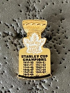Toronto Maple Leafs Stanley Cup Champions NHL Hockey Pin - Bild 1 von 2