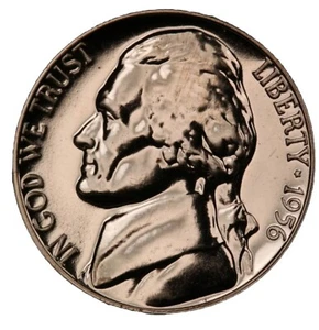 1956 Gem Proof Jefferson Nickel Beauties! FAST FREE SHIPPING! - Picture 1 of 5