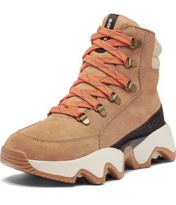 Sorel Kinetic Impact Conquest WP Sneaker Boot In Tawny Buff/Ceramic Sz 11 NWB - Picture 1 of 12