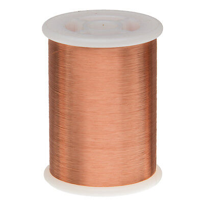 44 AWG Gauge Enameled Copper Magnet Wire 1.0 Lbs 79798' Length 0.0022  155C Nat • 38.50$