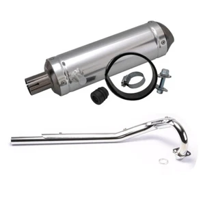28mm Exhaust Muffler For 110cc 125cc 150cc Dirt Bike Apollo SSR CRF50 70 ATOMIK - Picture 1 of 8