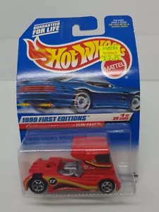 1999 First Editions Semi-Fast #8/26 Hot Wheels Collector #914 21061 New On Card - Picture 1 of 10