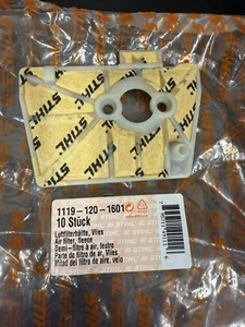 STIHL 1119-120-1601 FILTER HALF  air fliter fits ms380 or 038 farmboss chainsaw - Picture 1 of 3