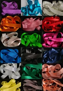 Berisfords doppeltes Satinband 80 Farbtöne 3 mm 7 mm 10 mm 15 mm 25 mm 35 mm 50 mm 70 mm - Bild 1 von 8