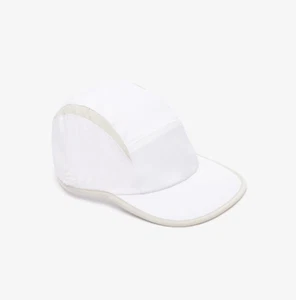 Gorra deportiva Lacoste blanca jockey recortes en contraste talla única - Imagen 1 de 14