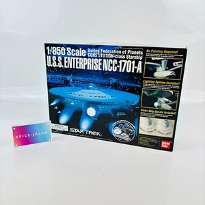 BANDAI Star Trek escala 1/850 EE. UU. Kit modelo plástico ENTERPRISE NCC-1701-A JP - Imagen 1 de 24
