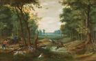 high quality oil painting handpainted on canvas "A stag hunt"