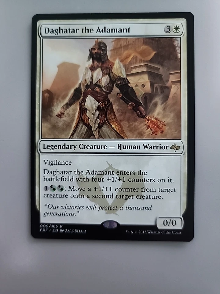 MTG Daghatar the Adamant Fate Reforged 009/185 Regular Rare - Image 1 of 1