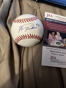 Fergie Jenkins Signed Rawlings Baseball JSA COA Chicago Cubs MLB HOF - Picture 1 of 5