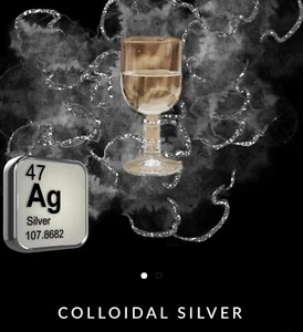 Colloidal Silver 20ppm - Handmade in Scotland - 1000ML in Pet Pharma Bottle - Picture 1 of 15